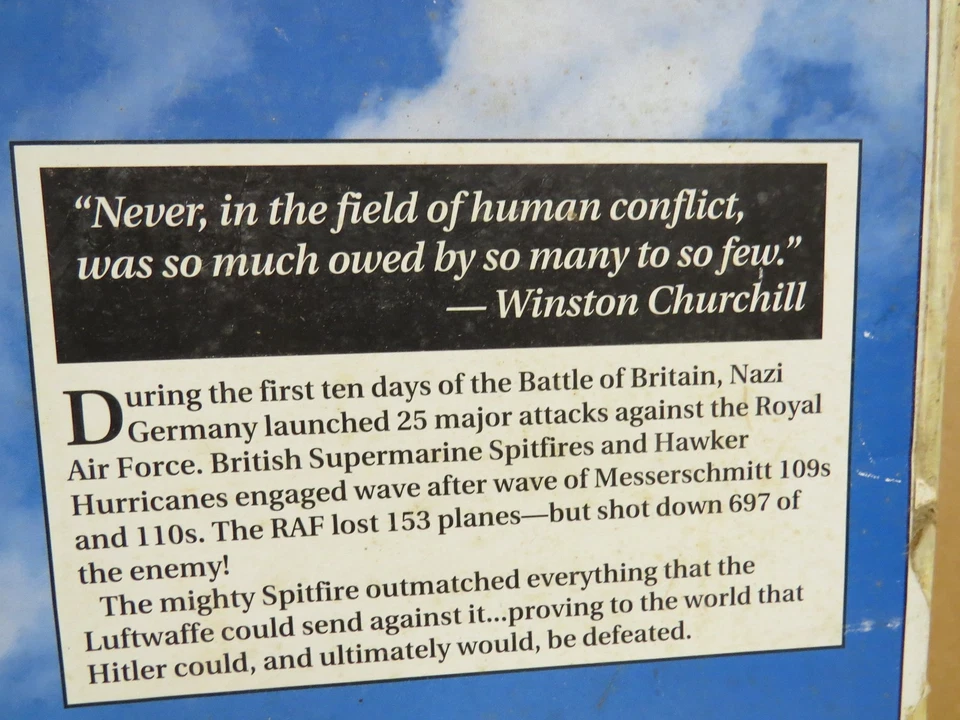 Great Planes  Spitfire 40 ARF - 54" Wingspan NEW OPEN BOX RC Airplane - Image 3 of 4