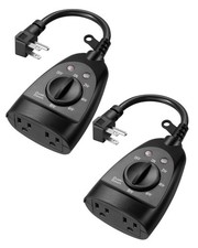 DEWENWILS Outdoor Timer Outlet Waterproof,Hea...