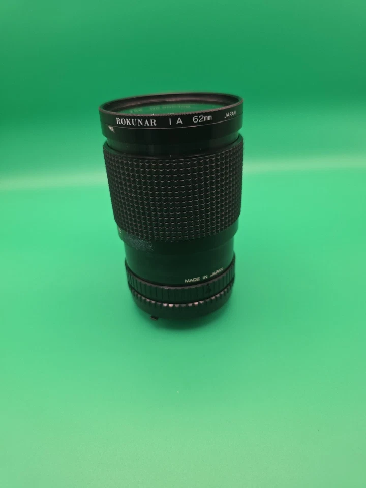 Vintage Sakar Macro Zoom Lens Focal 28-80mm 1:3.5-4.5 W/rokunar 62mm Filter Lens - Image 2 of 4