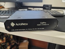 AutoPatch CatPro RGBHV estéreo TX, usado