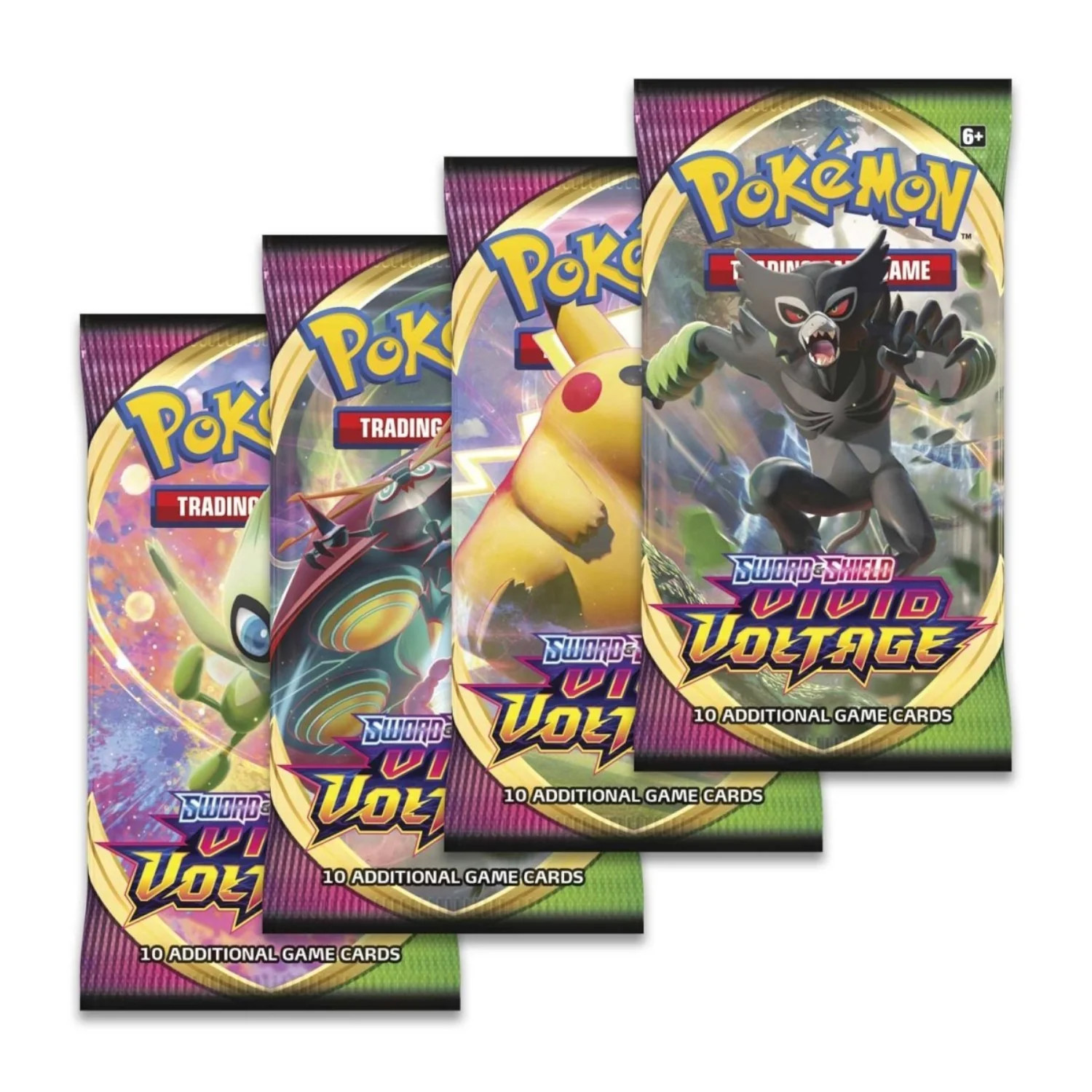 Pokemon TCG Набор для усиления напряжения Sword - Shield Vivid 2490₽