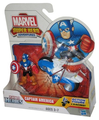 Hasbro Playskool Marvel Captain America Actionfigur (2012)  Multicolor