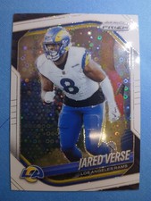 2025 Prizm Football Jared Verse White Disco Prizm #30 Rams