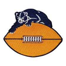 Chicago Bears Vintage Style Patch. Embroidered. Iron On. 3"x2.5"