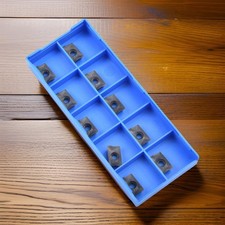 10 Pcs Carbide Inserts APKT1003PDR IC908 Optimal for Steel Cast Iron Machining