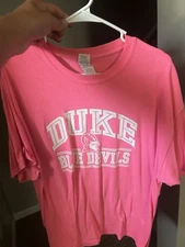 Pink Duke Blue Devils Shirt XL