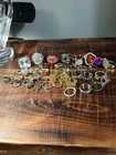 Huge Bulk Ring Lot Vintage to Modern Costume Jewelry Estate Sale All SZ UNTESTED