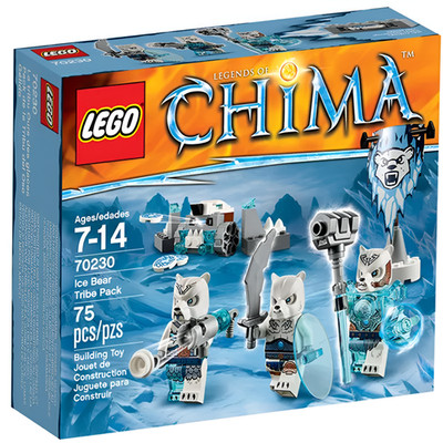 LEGO Legends of Chima 70230 Ice Bear Tribe Pack NEW Sealed RETIRED Rare