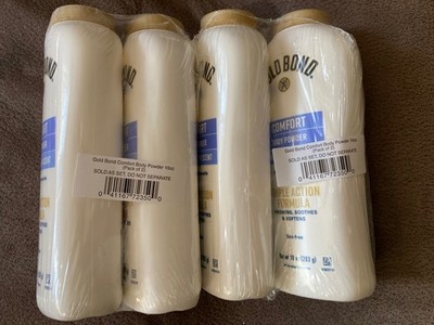 Gold Bond Comfort Body Powder 10 oz. Talc-Free, Fresh Clean Scent Aloe lot 4 new