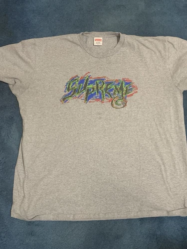 T shirt Supreme FW20 Scratch Graffiti taille XL