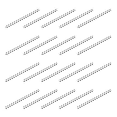 40 Stück M2.5x40mm 304 Edelstahl Passstift, Zylindrischer Regalstützstift