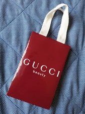 Authentic Gucci Beauty Shopping Bag Paper Bag Gift Bags Luxury Empty Packaging