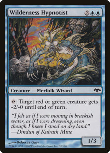 Wilderness Hypnotist MTG Foil NM Eventide