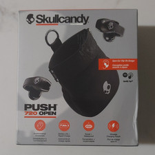 Skullcandy Push 720 Open True Wireless Bluetooth In-Ear 12mm Spotify Tap Black