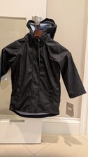 NWT Hunter Kids Rain Jacke twith hood Size 5 Blue