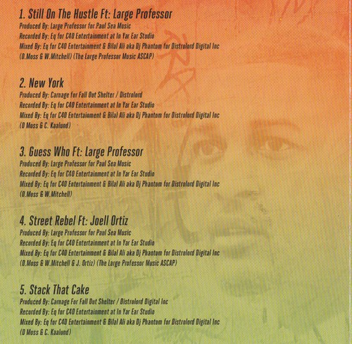 Neek The Exotic / Large Professor Still On The Hustle Fat Beats CD, Album 2011 - 第 4/5 張圖片