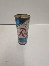 Vintage Sicks Rainier Brewing Seattle Rainier Beer King Size 15 Oz Flat Top Can