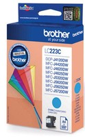 Brother Original LC-223C Druckerpatrone Cyan 550 Seiten (LC223C)