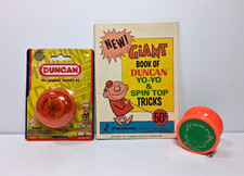 VTG Duncan YoYo Lot 1971 Flambeau Trick Book Blacklight Butterfly Imperial NIP 