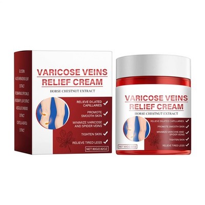 Entspannende Beincreme, 80 g, Venenentspannungslotion, nicht fettende Beinentlas