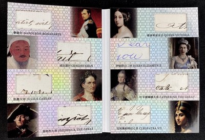 Eternal 2025 Napoleon Genghis Khan Caesar Queen Elizabeth Cleopatra /50