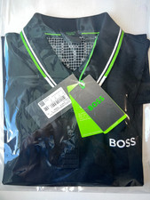 Hugo Boss Black Paddy Pro Stretch Polo Shirt Regular Fit Black L