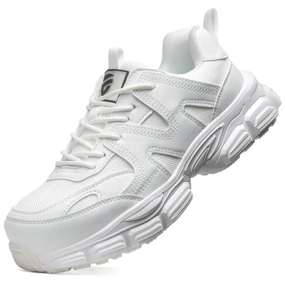 Sicherheitsschuhe Damen Leicht Arbeitsschuhe rutschfest mit Stahlkappe Sportl... - Bild 1 von 4
