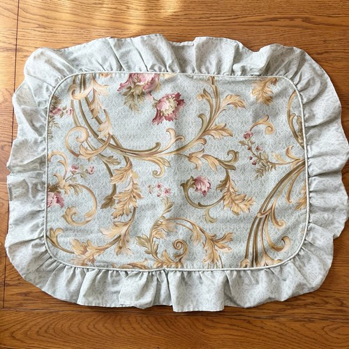 Vintage Gunne Sax Standard Pillow Sham Shabby Chic Country Cottagecore EUC