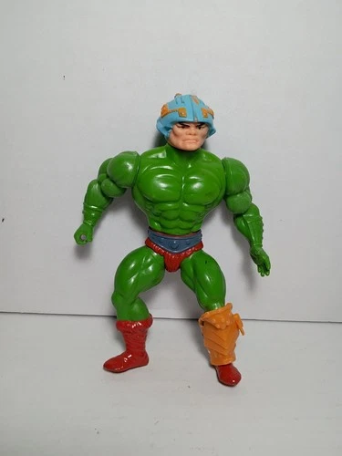 Man At Arms Motu Action Figure 1981 80s Mattel Soft Head Masters He-man Vintage