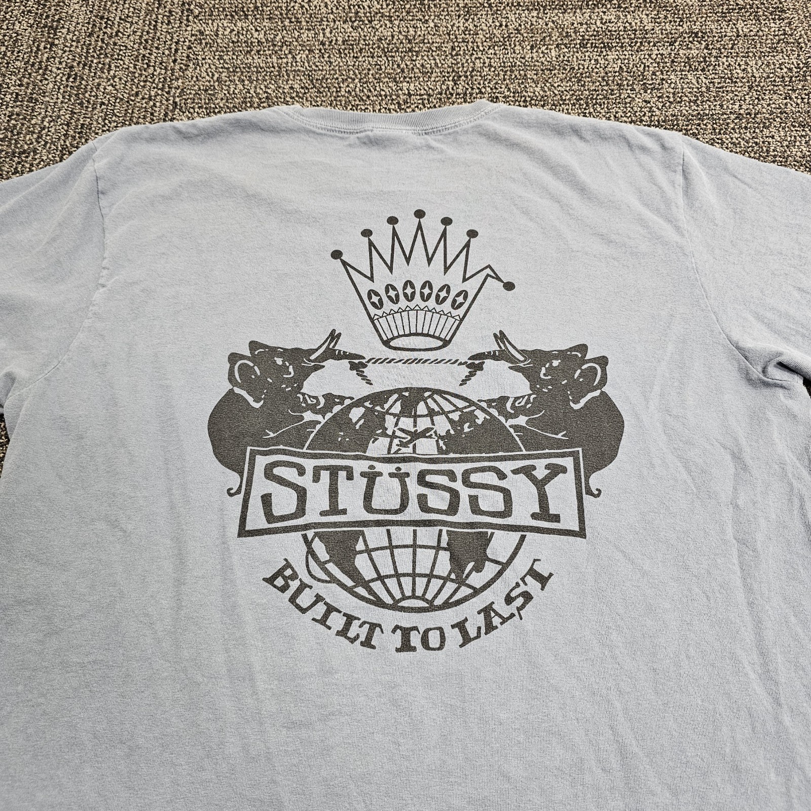 Stussy Built To Last Dyed Tee Mens Size Large thumbnail 9
