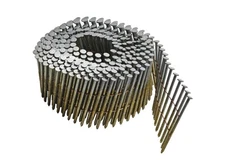 Siding Nail, 2-3/16 in L, Steel, Thickcoat, Full Round Head, Ring Shank - pack o