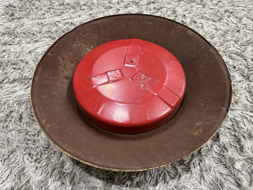 Vintage Christmas Tree Stand Coloramic Tin Metal Litho Sleigh Snow ...