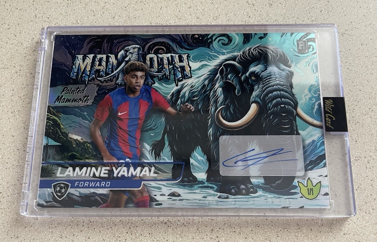 yamama0911さん専用ページ Lamine Yamal 2025 Mammoth Autograph 1/1 | eBay
