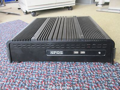 4POS PPC-3000 BlackBox FANLESS D525 ATOM 1,8GHZ 12/24V POWERED USB 2GB RAM VGA