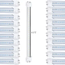 10-100 PACK T8 4 FT LED Tube 6000K 6500K 22W Fluorescent Replacement Lights Bulb