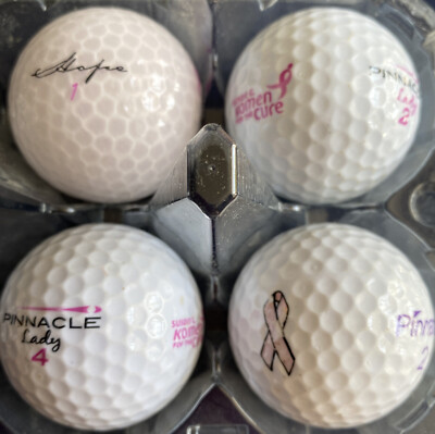 Damen Golfbälle 4: Cancer Charities