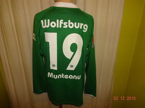 VfL Wolfsburg Nike Langarm Matchworn Meister Trikot 2008/09 Nr.19 Munteanu Gr.L - 第 1/5 張圖片
