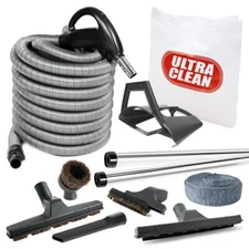 Ultra Clean Deluxe Bare Floor and Carpet - Hose & Accessories Central Vacuum Kit