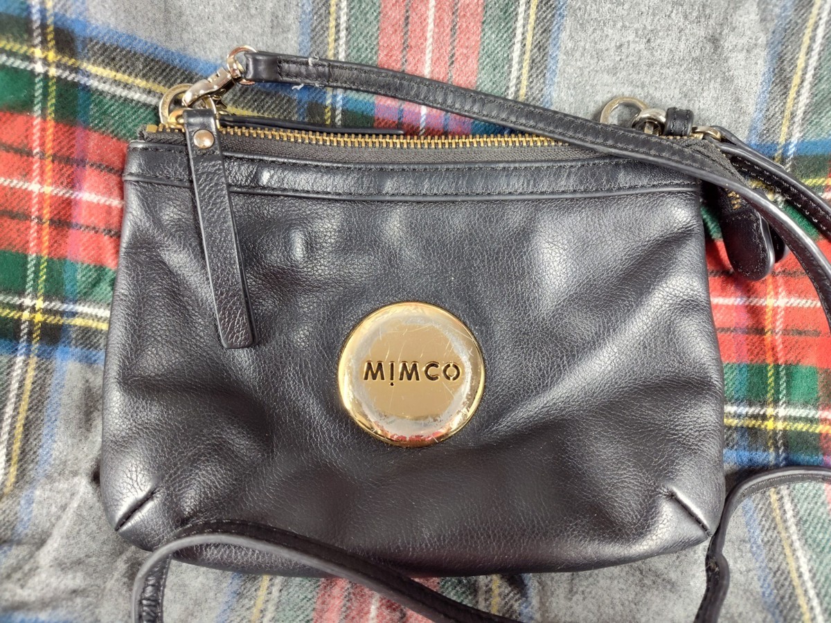 まとめ買い/専用 MIMCO ミムコ レザー 2WAYバッグ オーストラリア Mimco Australia Leather Quilted Black Small Crossbody Bag Purse