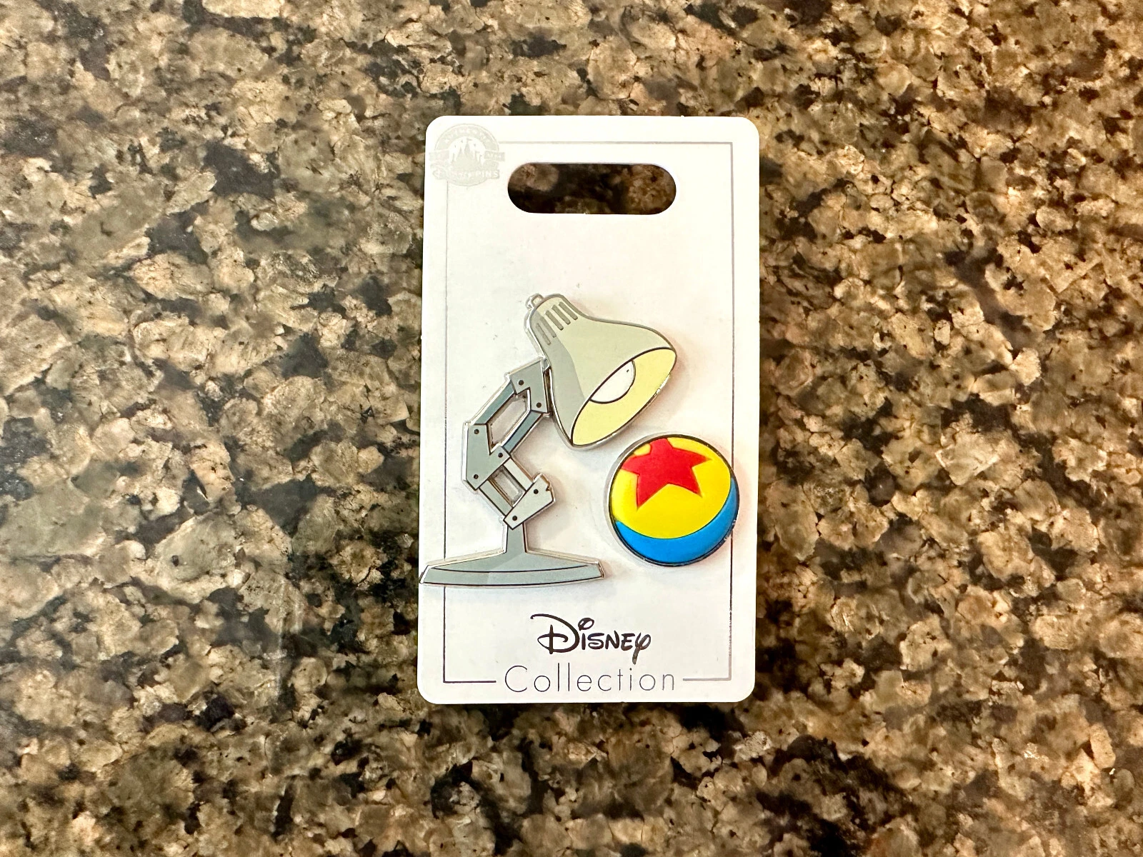 Pixar Lamp Luxo Ball Pin Set Disney Pin Trading 2 Pins Animation Studios Mascots