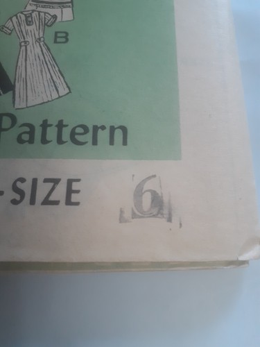Dress Princess A Line Girls 6 Sewing Pattern 4691 Mail Order VTG UC Sleeveless - Picture 3 of 6