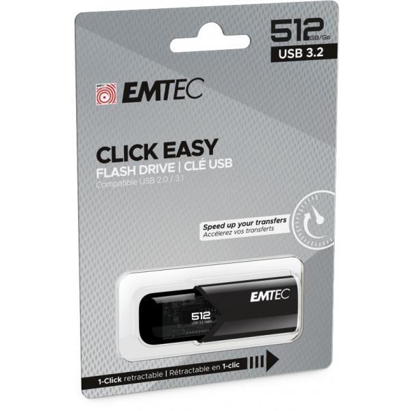 EMTEC PEN DRIVE USB 3.2 B110 512GB NERO