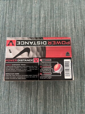 NIKE precision Power Distance 2 Packs Of 3 Golf Balls *NEW* Discontinued Item