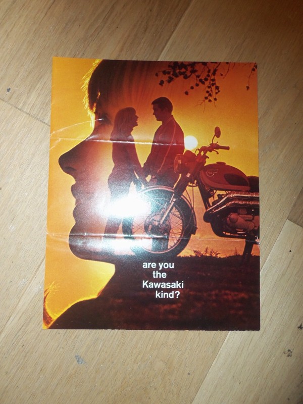 1968 KAWASAKI motorcycle paper