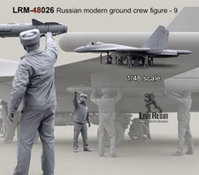 Live Resin 1/48 Modern Russian Avia Ground Crew Vol. 9