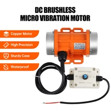 Brushless Micro Vibration Motor 60W DC12V Asynchronous Shaker 4000RPM Waterproof