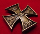CROCE TEDESCA PRIMA CLASSE IMPERIALE / BRAUNSCHWEIG AL MERITO DI GUERRA PRIMA CLASSE - REPLICA