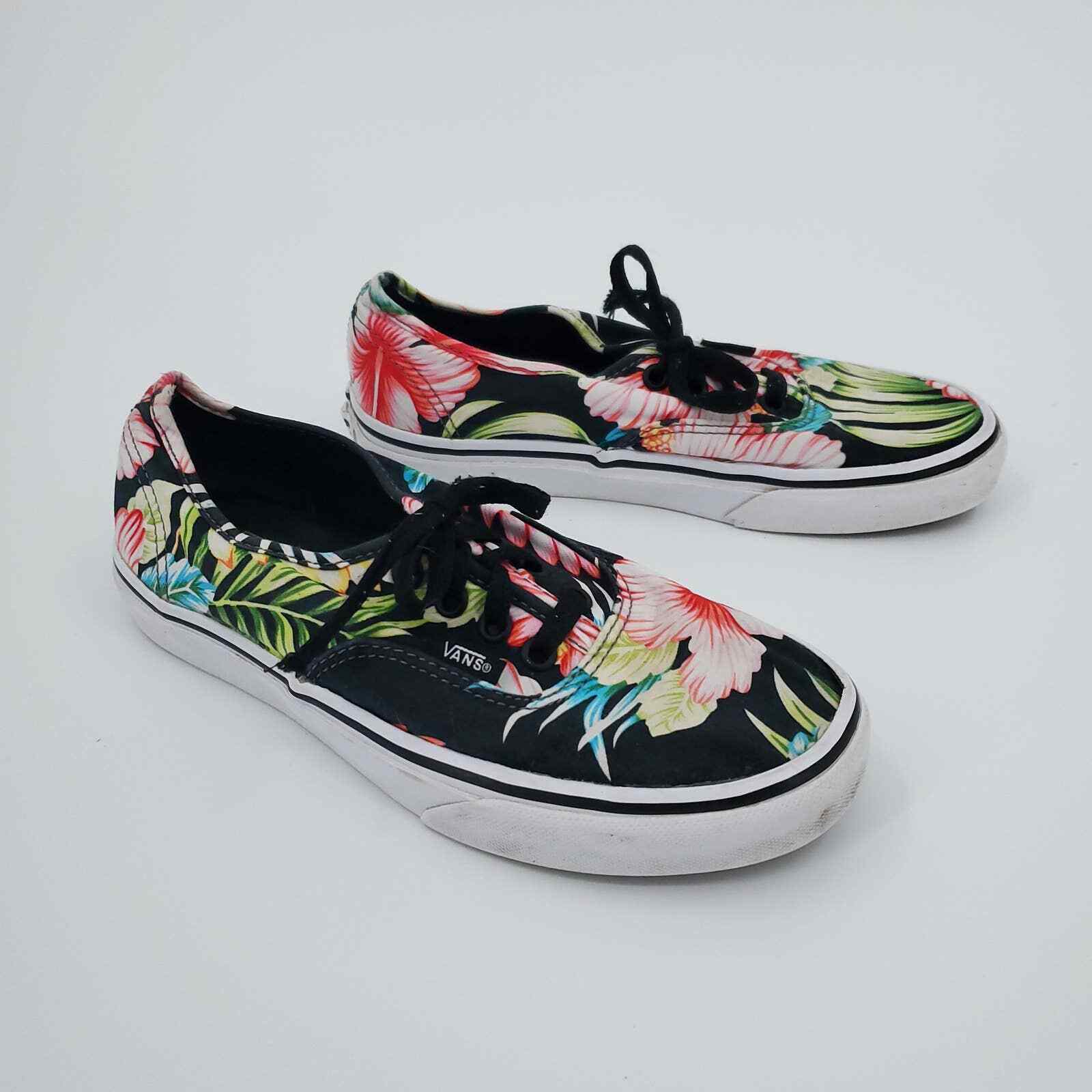 Vans Tropical Floral Lace-up Shoes Men 