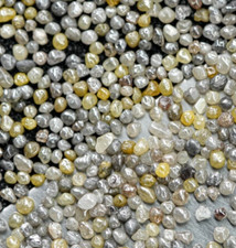 Yellow Raw Diamond 40 Pcs 2.00 Carat Natural Uncut Yellow River Rough Diamond