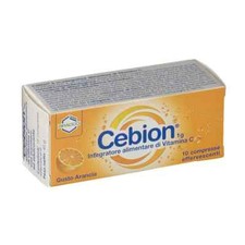 CEBION 10 COMPRESSE EFFERVESCENTI - Integratore di vitamina C SCADENZA 03/2025